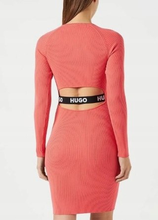 Hugo Boss sukienka dzienna w prążki Shadany 50482429 Rozmiar S/M/L/XL
