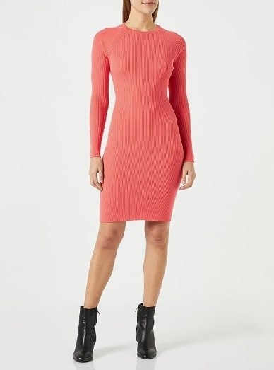 Hugo Boss sukienka dzienna w prążki Shadany 50482429 Rozmiar S/M/L/XL Hugo Boss sukienka dzienna w prążki Shadany 50482429 Rozmiar S/M/L/XL