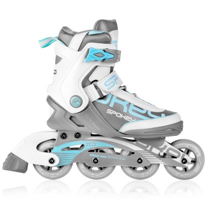 Łyżworolki Spokey Prime Pro r. 39 turkusowo-białe