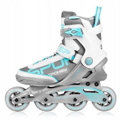 Rolki Spokey Prime Pro rozmiar 40 biało-turkusowe