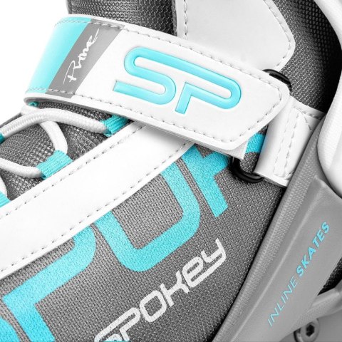 Rolki Spokey Prime Pro rozmiar 40 biało-turkusowe
