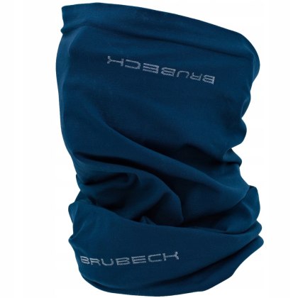 Brubeck komin unisex Athletic granatowy S/M