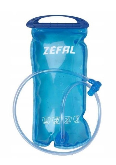 Bukłak na wodę z rurką i ustnikiem Zefal Bladder, do plecaka, 2 L