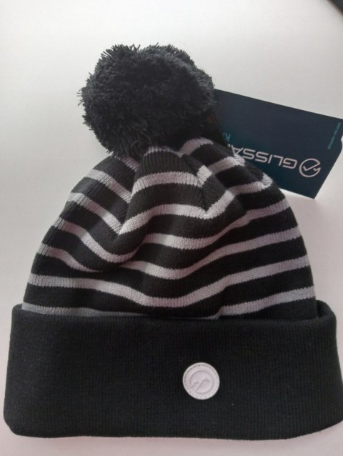 GLISSADE czapka zimowa beanie czarna rozmiar 54 GLISSADE czapka zimowa beanie czarna rozmiar 54