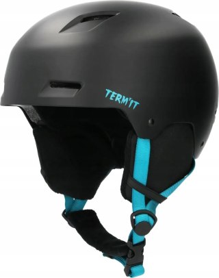 Kask narciarski snowboardowy Termit rozmiar M 54-58cm model REBEL czarny