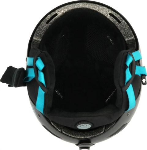 Kask narciarski snowboardowy Termit rozmiar M 54-58cm model REBEL czarny Kask narciarski snowboardowy Termit rozmiar M 54-58cm model REBEL czarny