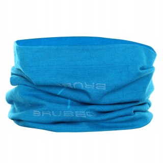 Komin termoaktywny wełniany Brubeck KM10360 błękit S/M