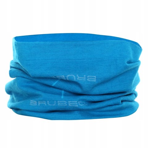 Komin termoaktywny wełniany Brubeck KM10360 błękit S/M Komin termoaktywny wełniany Brubeck KM10360 błękit S/M