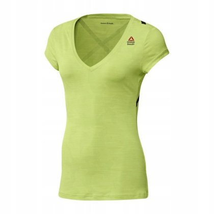 Koszulka sportowa zielona Reebok Crossfit ACTIVCHILL r. L