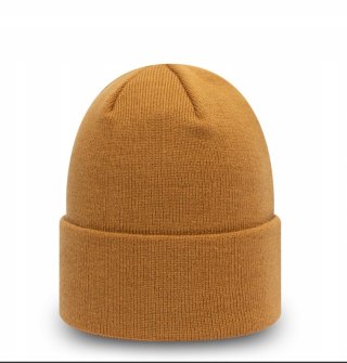New Era czapka zimowa Brązowa rozmiar uniwersalny TEAM CUFF BEANIE NYY WHT