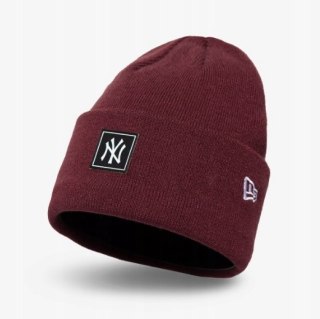 New Era czapka zimowa czerwony rozmiar uniwersalny TEAM BEANIE NYY MRN