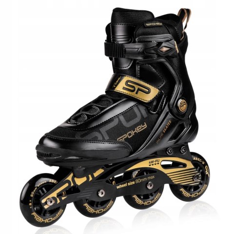 Rolki Spokey Prime Pro czarne rozmiar 46 Rolki Spokey Prime Pro czarne rozmiar 46