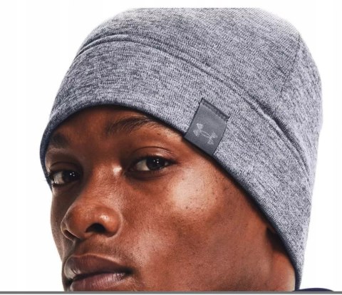 Under Armour czapka zimowa ocieplana męska SZARA rozmiar uniwersalny Under Armour czapka zimowa ocieplana męska SZARA rozmiar uniwersalny