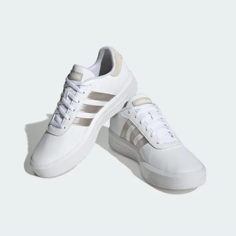 ADIDAS COURT PLATFORM ID1969 BIAŁE BUTY TRAMPKI TENISÓWKI DAMSKIE R.42