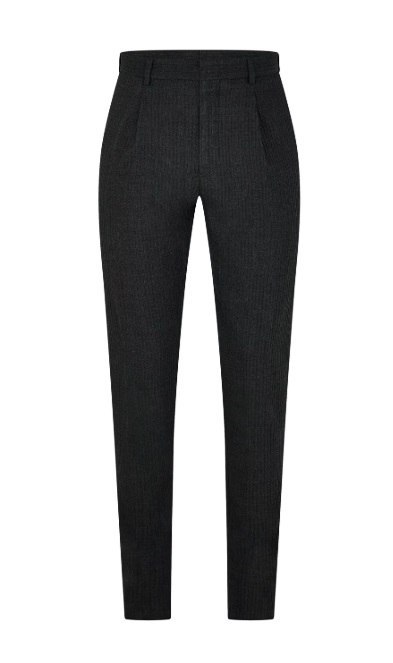 Garnitur męskie Emporio Armani Emporio 41552suit r. S WEŁNA szary