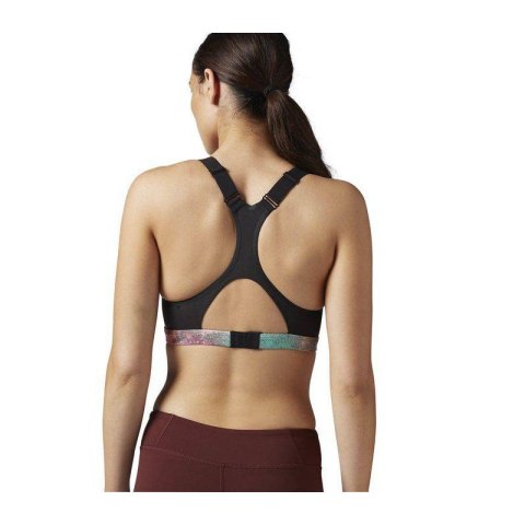 Wielokolorowy biustonosz sportowy Hero Power Printed bez fiszbin BQ8182 r.L