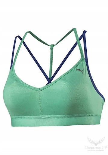 Zielony biustonosz sportowy Yogini Live Bra miętowy Puma r. L Zielony biustonosz sportowy Yogini Live Bra miętowy Puma r. L